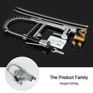 Kitchen Faucet Pull Down Nozzle Dual Mode Water Mixer Single Handle Hot Cold 2 Outlet Shower 360 Swivel Kitchen Taps