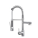 Kitchen Faucet Pull Down Nozzle Dual Mode Water Mixer Single Handle Hot Cold 2 Outlet Shower 360 Swivel Kitchen Taps