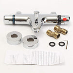 Bathroom Thermostatic Mixer Tap Hot And Cold Bathroom Mixer Mixing Valve Bathtub Faucet Thermostatic Shower Faucets Set