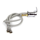 Spa Beauty Salon Shampoo Bowl Sink Hair Salon Bath Accessories Bathroom Hot Cold Faucet Spray Hose Replacement Set