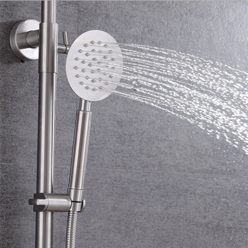 Shower Faucets | Top Quality Bathroom Shower Column Set | SUS304 Bath Shower Mixer System - WELQUEEN