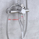 Shower Faucets Bathroom Shower Column Set SUS304 Bath Shower Mixer System