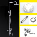 Shower Faucets Bathroom Shower Column Set SUS304 Bath Shower Mixer System