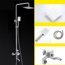 Shower Faucets Bathroom Shower Column Set SUS304 Bath Shower Mixer System