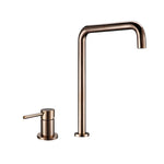 Modern Style Kitchen Sink Faucet Tap Dual Holder Single Handle Fixed Basin Faucet Hot And Cold 2 Hole Kitchen Sink Mixer