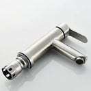 Basin Faucet Stainless Steel Faucet Bathroom Mixer Tap Single Hole Hot and Cold Water Classic Basin Faucets