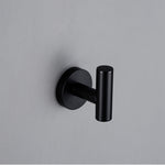 Bathroom Accessories Robe Hook | Wall Mount 304 Stainless Steel Towel Rack Mirror Polished Chrome 4 Colors