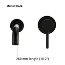 Modern Wall-Mount Mixer Tap Bathroom Sink Faucet Swivel Wall Spout Bath With Single Lever Basin Faucet
