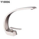 New Bath Basin Faucet Brass Chrome Faucet Brush Nickel Sink Mixer Tap Vanity Hot Cold Water Bathroom Faucets
