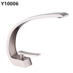 New Bath Basin Faucet Brass Chrome Faucet Brush Nickel Sink Mixer Tap Vanity Hot Cold Water Bathroom Faucets