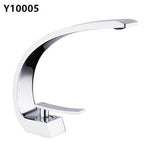 New Bath Basin Faucet Brass Chrome Faucet Brush Nickel Sink Mixer Tap Vanity Hot Cold Water Bathroom Faucets