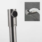 Stainless Steel Kitchen Faucet Lead-free Folding Mixer 360 Degree Swivel Single Handle Kitchen Sink Taps