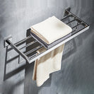 Stainless Steel Bathroom Hardware Set Mirror Chrome Polished Towel Rack Toilet Paper Holder Towel Bar Hook Bathroom Accessories