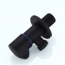 Bathroom Angle Filling Valve | Faucets Black Stainless Steel Kitchen Cold Hot Mixer Tap Accessories Standard G1/2 Threaded