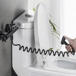 2Pcs Spring Flexible Shower Hose for Water Plumbing Toilet Bidet Sprayer Gun bathroom Accessories ABS tube 1.5m 2m 3m