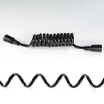 2Pcs Spring Flexible Shower Hose for Water Plumbing Toilet Bidet Sprayer Gun bathroom Accessories ABS tube 1.5m 2m 3m