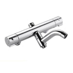 Thermostatic Shower Faucets Mixer Tap Hot And Cold Bathtub Faucet Bathroom Mixer  Wall Mounted Mixer Brass Control Rain