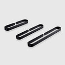 30/50/20CM Black/White Towel Rack Single Rod Bathroom Pendant Towel Bar Towel Hanger Bathroom Storage Accessories