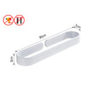 30/50/20CM Black/White Towel Rack Single Rod Bathroom Pendant Towel Bar Towel Hanger Bathroom Storage Accessories