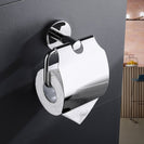 SUS304 Stainless Steel Bathroom Hardware Set Toilet Paper Holder Robe Hook Towel Bar Ring