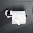 SUS304 Stainless Steel Bathroom Hardware Set Toilet Paper Holder Robe Hook Towel Bar Ring