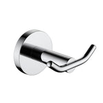 SUS304 Stainless Steel Bathroom Hardware Set Toilet Paper Holder Robe Hook Towel Bar Ring