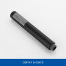 Solid Brass Hand Shower Head with Adjustable Slide Bar Shower Riser Slide Rail Bar