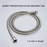 Handheld Toilet Bidet Faucet Sprayer Stainless Steel Bathroom Hand Bidet Spraye Set Toilet Self Cleaning Shower Head No Punch