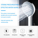 Bathroom Shower Adjustable Jetting Shower Head Water Saving Handheld Adjustable 5 Modes SPA Shower Bath Head Bathroom Accessorie