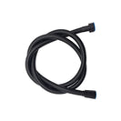 1.5M Black Stainless Shower Head Hose Bathroom Shower Hose Handheld Shower Water Pipe Fittings Replacement Soft Water Pipe G1/2