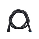 1.5M Black Stainless Shower Head Hose Bathroom Shower Hose Handheld Shower Water Pipe Fittings Replacement Soft Water Pipe G1/2