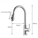 Smart Touch Kitchen Faucets Crane For Sensor Kitchen Water Tap Sink Mixer Rotate Touch Faucet Sensor Water Mixer