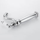 New Deck Bathroom Basin Sink Mixer Tap Polished Antique/Black Faucet Waterfall Faucet Bathroom Faucet
