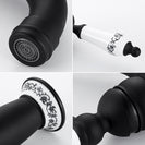 New Deck Bathroom Basin Sink Mixer Tap Polished Antique/Black Faucet Waterfall Faucet Bathroom Faucet