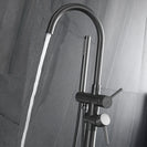 Bathroom Bathtub Faucet Mixer Freestanding Bathtub Faucet Bathtub Tap Hot and Cold Water Bath Tub Faucet Floor Mounted