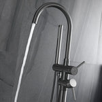 Bathroom Bathtub Faucet Mixer Freestanding Bathtub Faucet Bathtub Tap Hot and Cold Water Bath Tub Faucet Floor Mounted