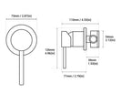 Brass Shower Valve Showers Faucet Diverter Control Valve Wall Mounted Mixer Valves for Spout Shower Head Matte Black & Chrome