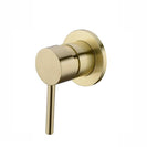 Brass Shower Valve Showers Faucet Diverter Control Valve Wall Mounted Mixer Valves for Spout Shower Head Matte Black & Chrome