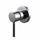 Brass Shower Valve Showers Faucet Diverter Control Valve Wall Mounted Mixer Valves for Spout Shower Head Matte Black & Chrome