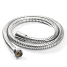 1.2m/1.5m/ 2m G1/2 Inch Flexible Shower Hose Stainless Steel Chrome Bathroom Water Head Shower Head Pipe Tool