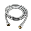 1.2m/1.5m/ 2m G1/2 Inch Flexible Shower Hose Stainless Steel Chrome Bathroom Water Head Shower Head Pipe Tool