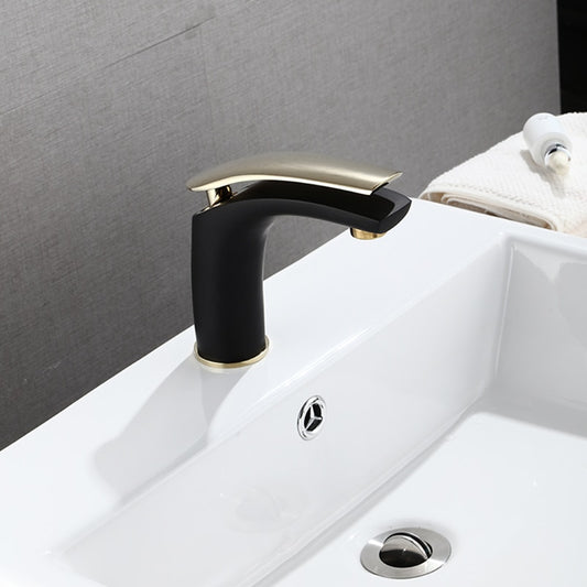 Cheap Price Modern Black Lacquer Single Hole Bathroom Sinks Basin Faucet - WELQUEEN