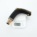 Modern Black Single Hole Single Handle Bathroom Sinks Basin Faucet