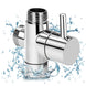Brass Diverter Valve 3 Way Water Separator Shower Tee Adapter Adjustable Shower Head Diverter Valve Bathroom Shower Valve - WELQUEEN