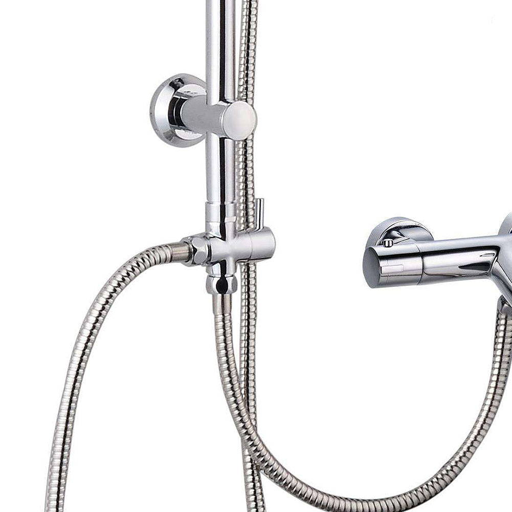 Brass Diverter Valve 3 Way Water Separator Shower Tee Adapter Adjustable Shower Head Diverter Valve Bathroom Shower Valve - WELQUEEN
