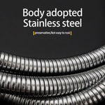 1.5m/2m/3m Stainless Steel Shower Hose High Quality Encryption Explosion-proof Hose Spring Tube Pull Tube Bathroom Accessories