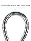 1.5m/2m/3m Stainless Steel Shower Hose High Quality Encryption Explosion-proof Hose Spring Tube Pull Tube Bathroom Accessories