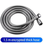 1.5m/2m/3m Stainless Steel Shower Hose High Quality Encryption Explosion-proof Hose Spring Tube Pull Tube Bathroom Accessories
