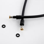 1.5m Shower Hose Flexible Matte Black PVC Shower Explosion-proof Home Bathroom Pipe Fittings Hose