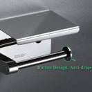 Free-punch 304Stainless Steel Toilet Paper Roll Holder Toilet Paper Towel Rack Anti-rust Waterproof Toilet Paper Shelf Dispenser
